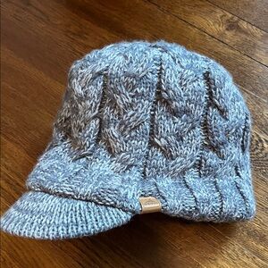 Adidas Heathered Gray Knit Hat